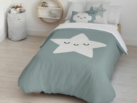 Housse de Couette Kids&Cotton Nadir Bleu 180 x 240 cm Online Hot Sale