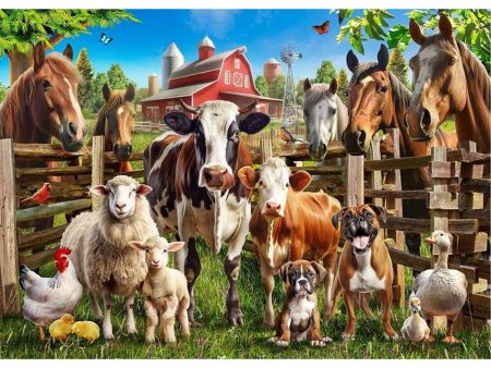 Puzzle Educa Ferme 500 Pièces Online