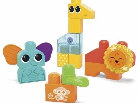 Set de construction Megablocks Rock´n Rattle Safari Multicouleur Sale