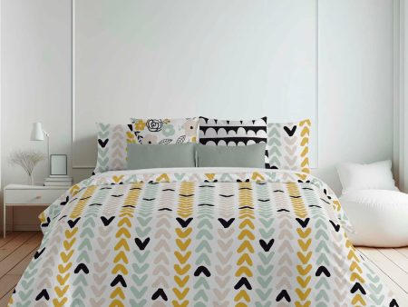 Housse de Couette Decolores Tokyo Multicouleur 140 x 200 cm Supply