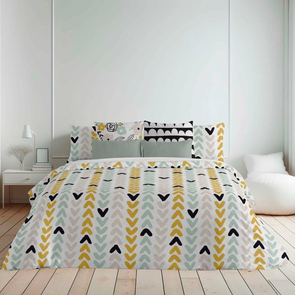 Housse de Couette Decolores Tokyo Multicouleur 140 x 200 cm Supply