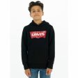 Sweat à capuche enfant Levi s Noir For Cheap