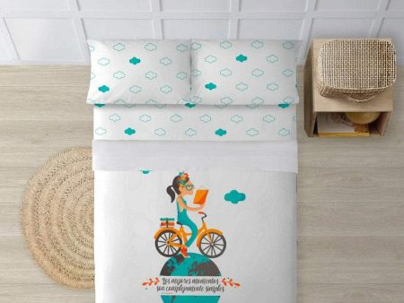 Drap Decolores Bici Multicouleur 240 x 270 cm For Cheap