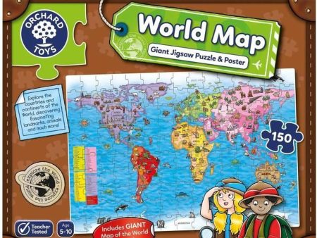 Puzzle Orchard World Map (FR) Online Sale