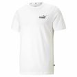 T-shirt à manches courtes homme Puma Essentials Small Logo Blanc on Sale