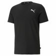 T-shirt à manches courtes homme Puma Essentials Small Logo Noir Online