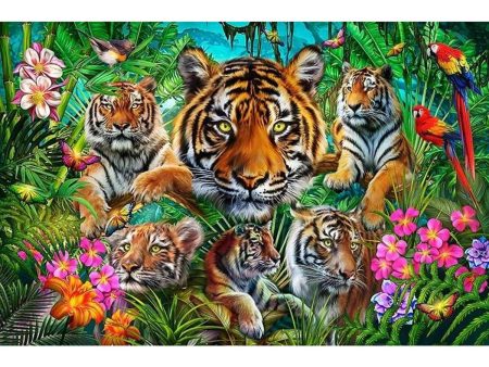 Puzzle Educa Tiger jungle 500 Pièces Online Hot Sale