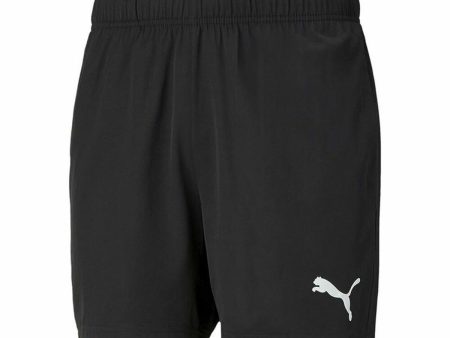 Pantalon pour Adulte Puma ACTIVE Woven Noir Hot on Sale