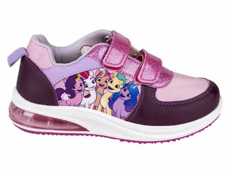 Baskets LED My Little Pony Velcro Rose Fashion