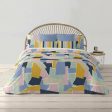 Housse de Couette Decolores Jena Multicouleur 200 x 200 cm Online