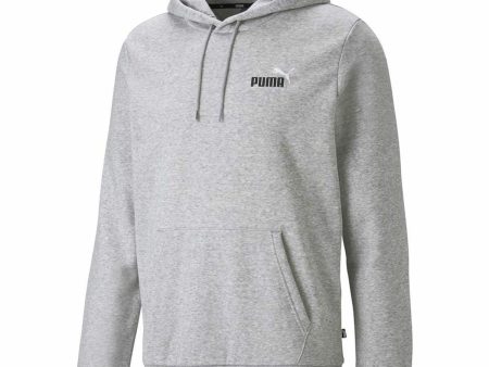 Sweat à capuche homme Puma  Ess+ 2 Col Small Log  Gris Online