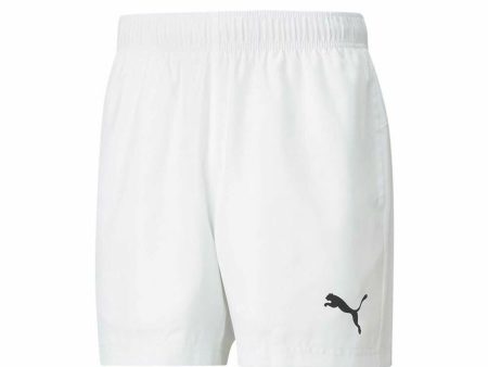 Short de Sport pour Homme Puma Active Woven M Blanc Hot on Sale