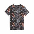 T shirt à manches courtes Enfant Puma Ess+ Futureverse Aop Noir For Cheap