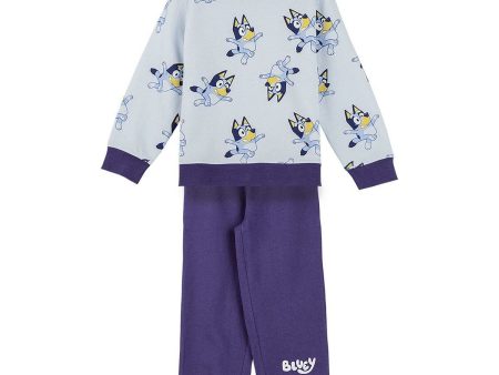 Survêtement Enfant Bluey Bleu Sale