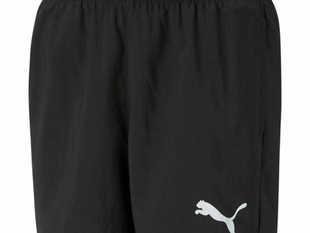 Pantalon de Sport pour Enfant Puma Active Woven K Noir Hot on Sale