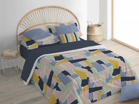 Housse de Couette Decolores Jena Multicouleur 200 x 200 cm Online