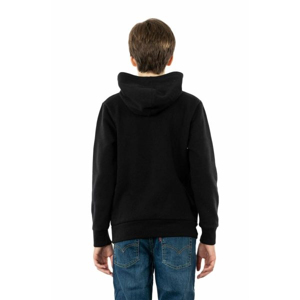 Sweat à capuche enfant Levi s Noir For Cheap