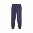 Pantalon de Survêtement pour Adultes Puma Ess+ 2 Col LogonT Blue marine Homme Cheap