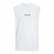 Maillot de Corps sans Manches pour Homme Jack & Jones  Jovesterbro Blanc on Sale