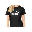 T-shirt à manches courtes femme Puma LOGO TEE 586774 01 Noir For Cheap