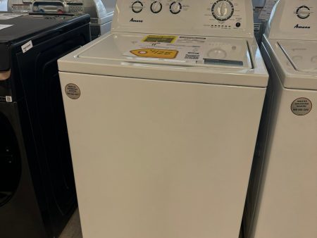 New Amana Top Load Washer with High-Efficiency Agitator - White MODEL: NTW4519JW WAS101967RS Supply