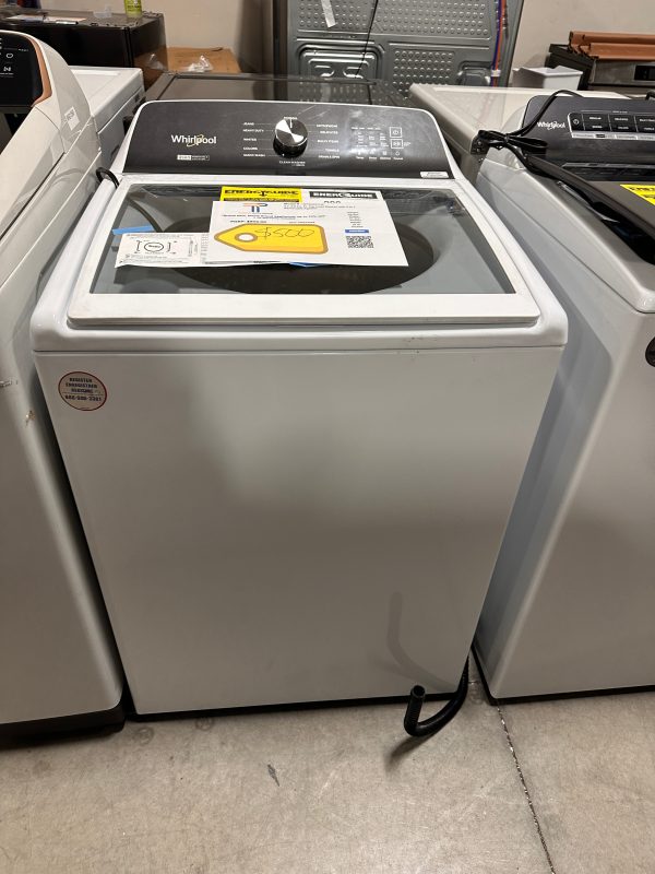 Whirlpool - Top Load Washer with 2 in 1 Removable Agitator - MODEL: WTW5057LW WAS13568 Online