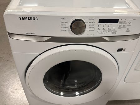 Samsung - 7.5 Cu. Ft. Stackable Electric Dryer with Sensor Dry MODEL: DVE45T6000W DRY12815 Fashion