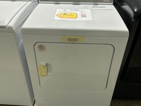 Maytag - 7.0 Cu. Ft. Electric Dryer with Wrinkle Prevent - White MODEL: MED4500MW DRY12177S Sale