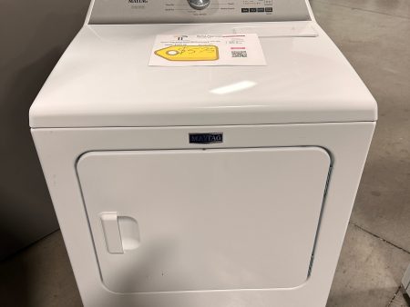 Maytag - 7.0 Cu. Ft. Electric Dryer with Steam and Pet Pro System - MODEL: MED6500MW DRY12806 Fashion