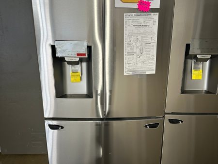 GORGEOUS NEW STAINLESS STEEL FRENCH DOOR REFRIGERATOR MODEL: LHFS28XBS REF13634S For Cheap