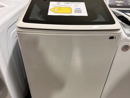 NEW SAMSUNG SMART TOP LOAD WASHER with AUTO DISPENSE SYSTEM MODEL: WA55CG7500AE WAS13569 Online Sale