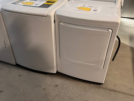 GREAT NEW LG TOP LOAD WASHER ELECTRIC DRYER LAUNDRY SET WAS13544 DRY12778 Sale