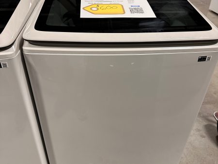 BRAND NEW SAMSUNG TOP LOAD SMART WASHER MODEL: WA55CG7500AE WAS13558 For Discount